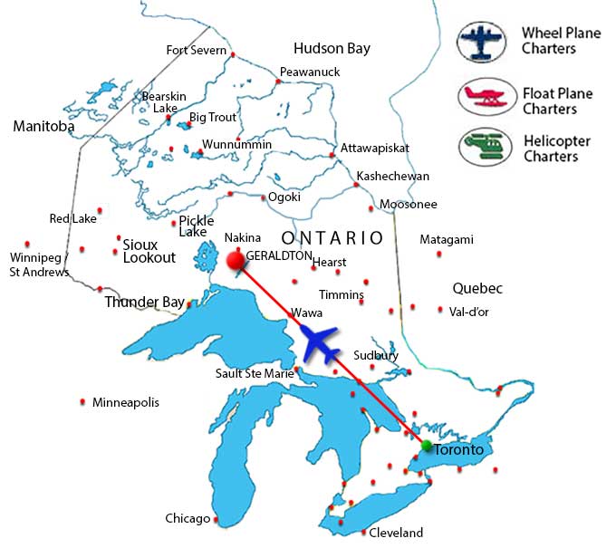 Webequie Helicopter Charter Flights